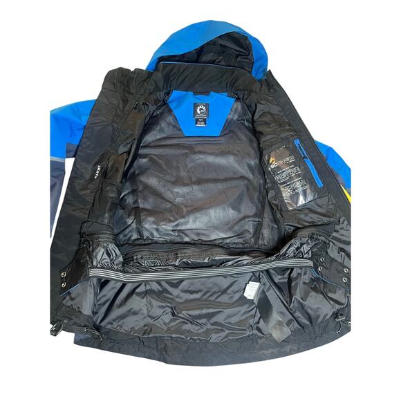 Ski-Doo Men's BC Kona+ Jacket waterproof snow ski coat Indigo Blue size XS NEW - Picture 3 of 12